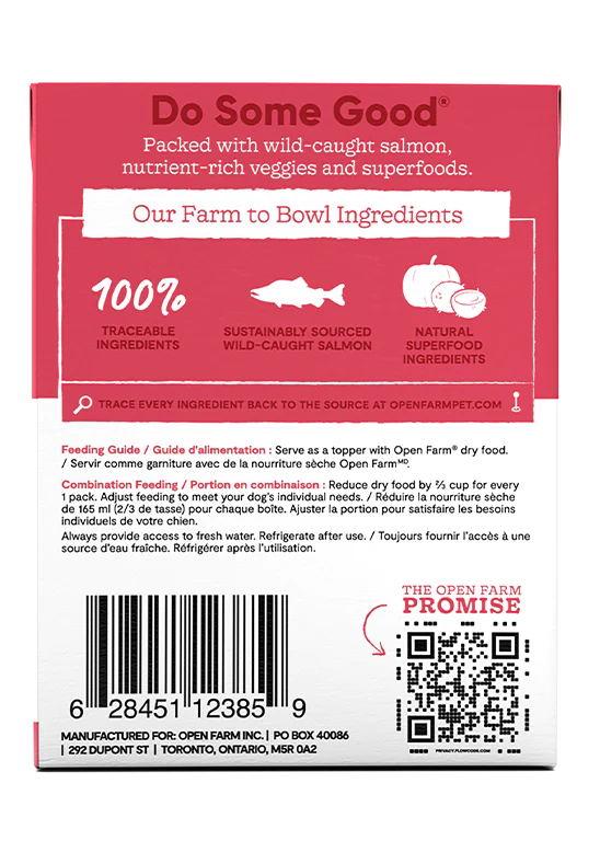 Open Farm - Wild Caught Salmon Rustic Stew (Wet Dog Food)