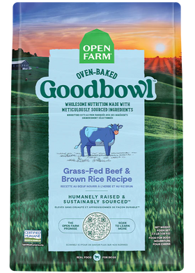 Open Farm - GoodBowl™ Grass-Fed Beef & Brown Rice Recipe (Dry Dog Food)