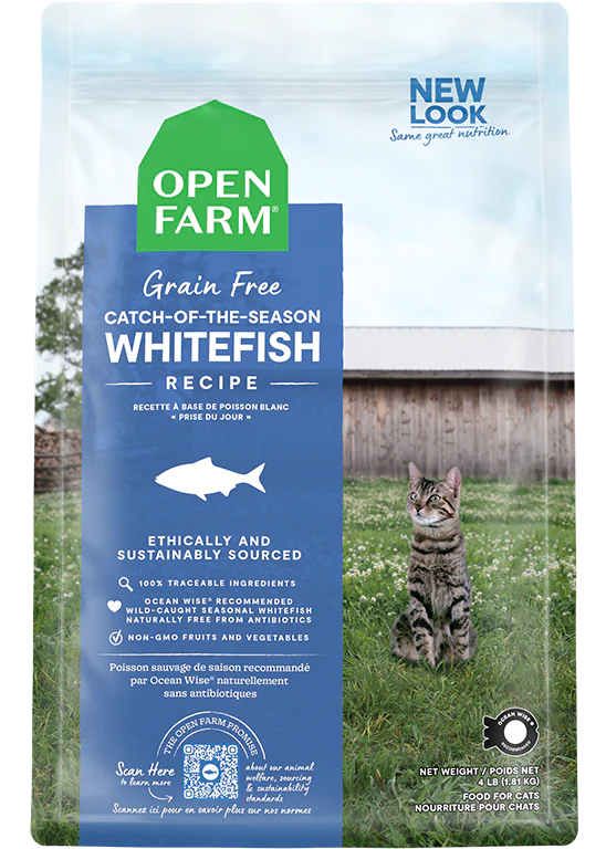 Open Farm - Catch of the Season Whitefish (Dry Cat Food)