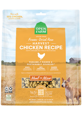 Open Farm - Harvest Chicken Freeze Dried Raw Dog Food