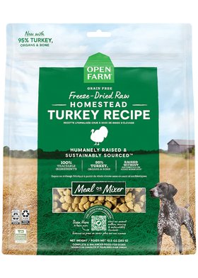 Open Farm - Homestead Turkey Freeze Dried Raw Dog Food
