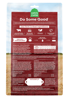 Open Farm - Grass Fed Beef Freeze Dried Raw Patties Dog Food - 0