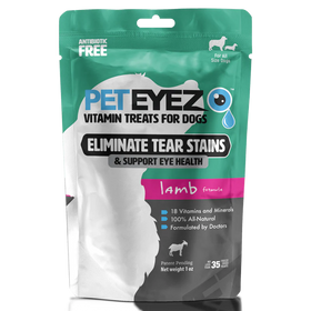 PETEYEZ - Eliminate Tear Stain Treats - Lamb (For Dogs)