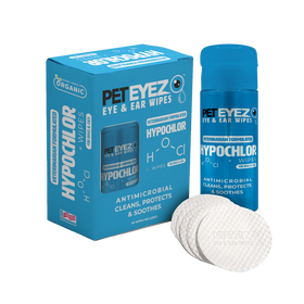 PETEYEZ - Eye and Ear Wipe W/ Hypochlor (For Dogs & Cats)