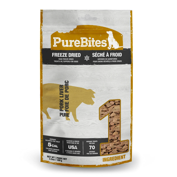 Purebites - Freeze Dried Pork Liver (For Dogs)