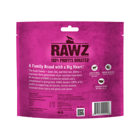 RAWZ - Raw Freeze Dried Rabbit & Goat Milk (Cat Treat)