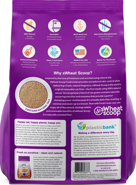 sWheat Scoop - Fresh Linen Formula Cat Litter