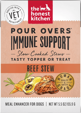 The Honest Kitchen - Functional Pour Overs - Immune Support Beef Stew (Wet Dog Food)