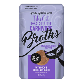 Tiki Cat - Born Carnivore - Duck and Chicken In Broth (For Cats)