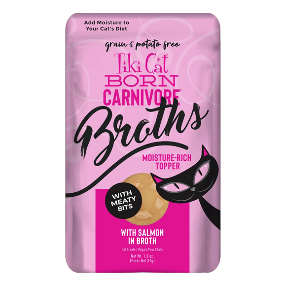 Tiki Cat - Born Carnivore - Salmon In Broth (For Cats)