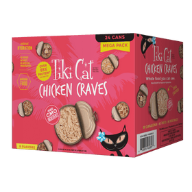 Tiki Cat - Mega Packs - Chicken Craves (For Cats)