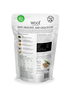 The NZ Natural Pet Food Co. | Woof | Freeze-Dried Duck | ARMOR THE POOCH