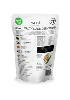 The NZ Natural Pet Food Co. | Woof | Freeze-Dried Duck | Dog Treat