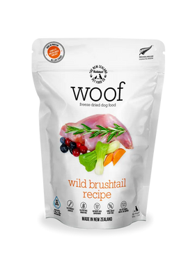 The NZ Natural Pet Food Co. | Woof | Freeze-Dried Wild Brushtail (For Dogs) | Pet Store Toronto