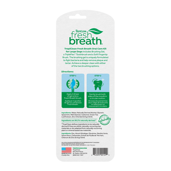 TropiClean - Fresh Breath - Oral Care Kit