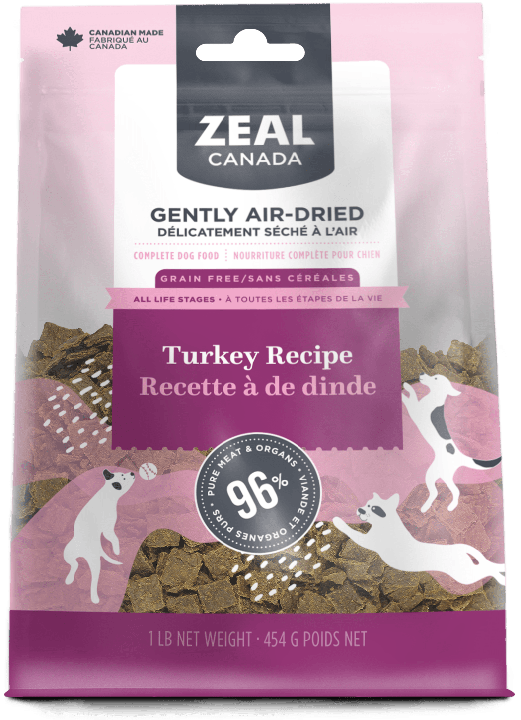 Zeal Canada - Gently Air-Dried Turkey for Dogs