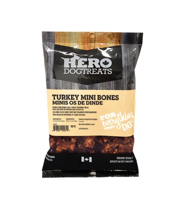 Hero Dog Treats - Turkey Mini Bones