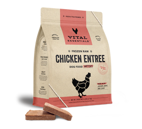 Vital Essentials (VE) - Frozen Raw - Chicken Entree Patties (For Dogs) - Frozen Product