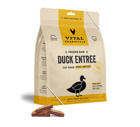 Vital Essentials (VE) - Frozen Raw - Duck Entree Mini Patties (For Cats) - Frozen Product