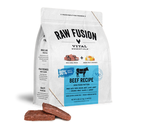 Vital Essentials (VE) - Raw Fusion - Beef Recipe Patties (For Dogs) - Frozen Product