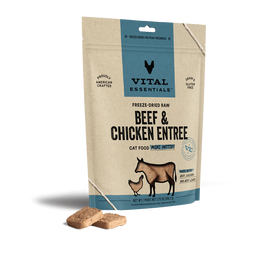 Vital Essentials (VE) - Mini Patties - Beef & Chicken Recipe (Cat Food)