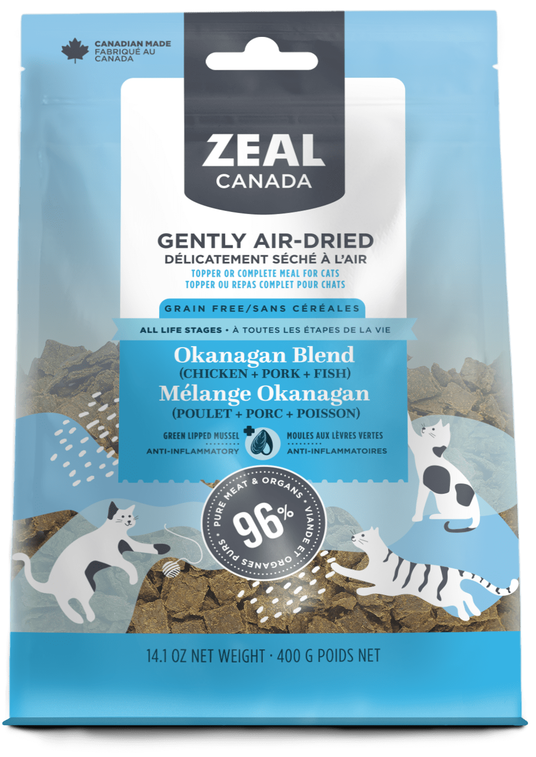 Zeal Canada - Gently Air-Dried Okanagan blend for Cats