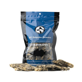 Only One Treats - Cod Skin Chips (For Dogs)