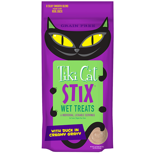 Tiki Cat - STIX - Duck Wet Treats For Cats