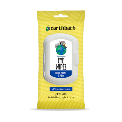 earthbath - Hypoallergenic Eye Wipes (Tear Stain Remover)