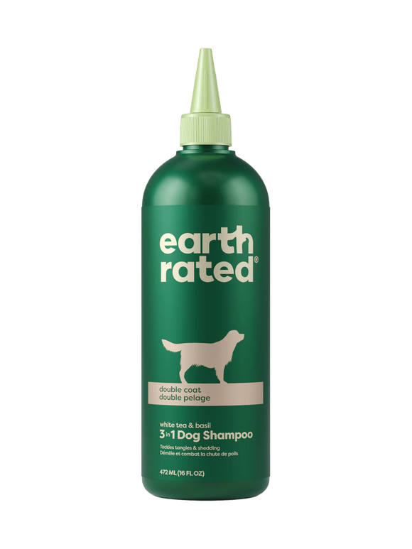 earth rated - Double Coat 3-in-1 Dog Shampoo