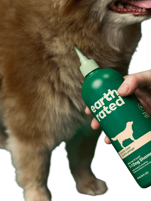 earth rated - Double Coat 3-in-1 Dog Shampoo