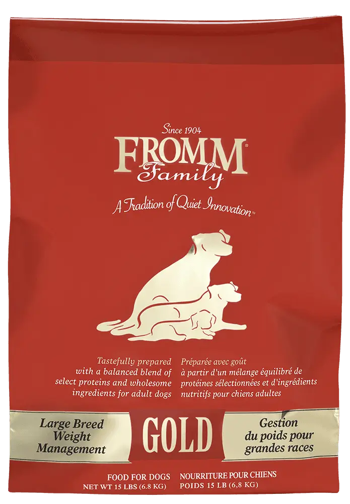 Fromm Dog Food Large Breed Weight Management Gold Dry Dog Food ARMOR THE POOCH