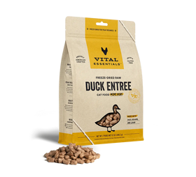 Vital Essentials (VE) - Mini Nibs - Freeze-Dried Duck Entree (Cat Food)