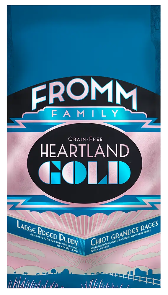 Fromm Dog Food Heartland Gold Large Breed Puppy Dry Dog Food ARMOR THE POOCH