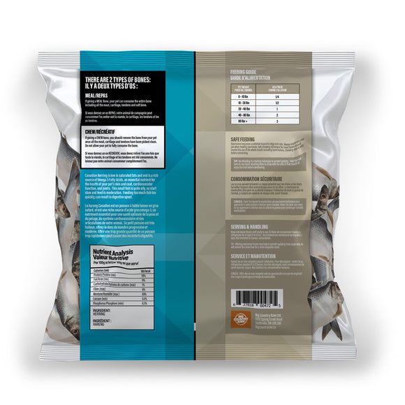 Big Country Raw - Herring (1lb) - Frozen Product
