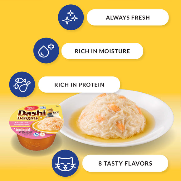 Inaba - Dashi Delights - Chicken Variety Pack (For Cats)