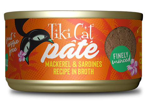Tiki Cat - Grill - Mackerel & Sardines Pate (For Cats)