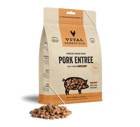 Vital Essentials (VE) - Mini Nibs - Freeze-Dried Pork Entree (Cat Food)
