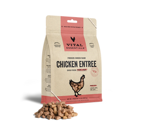 Vital Essentials (VE) - Mini Nibs - Freeze-Dried Chicken Entree (Dog Food)