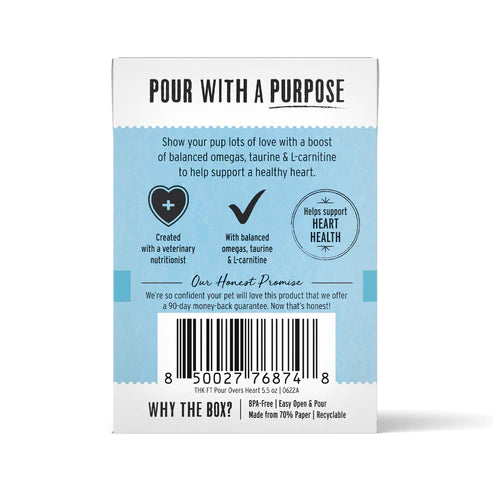 The Honest Kitchen - Functional Pour Overs - Heart Health Turkey Broth & Salmon Stew (Wet Dog Food)