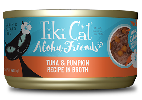 Tiki Cat - Aloha Friends - Tuna & Pumpkin (For Cats)