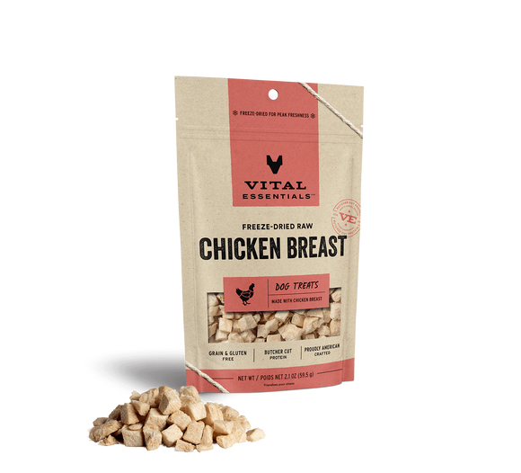 Vital Essentials (VE) - Freeze-Dried Chicken Breast Treats (For Dogs)