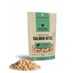 Vital Essentials (VE) - Freeze-Dried Salmon Bites Treats (For Dogs)