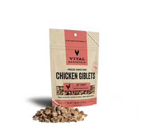 Vital Essentials (VE) - Freeze-Dried Chicken Giblets Treats (For Cats)