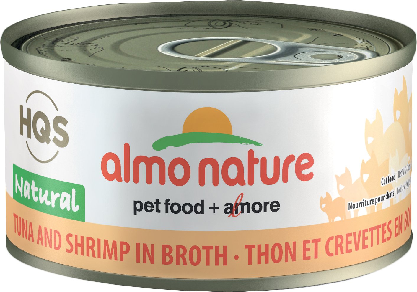Almo Nature | Pet Food Stores Near Me Toronto | HQS Natural Tuna and Shrimps in Broth | ARMOR THE POOCH