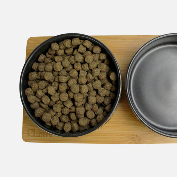 BeOneBreed | Bowls on Bamboo Base for pet | Dog Bowl | ARMOR THE POOCH