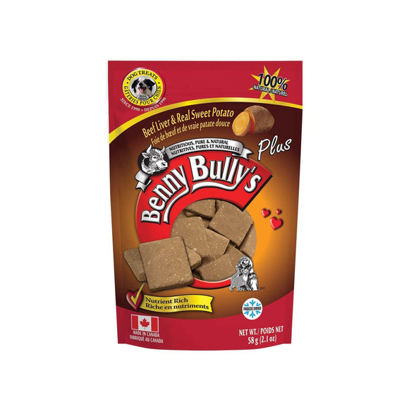 Benny Bully's Beef Liver Plus Sweet Potato Dog Treats-ARMOR THE POOCH