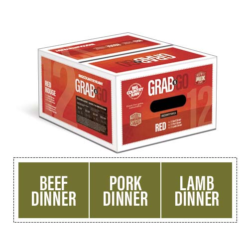 Big Country Raw - Grab N Go 'Red' 12 | Raw Dog Food Toronto