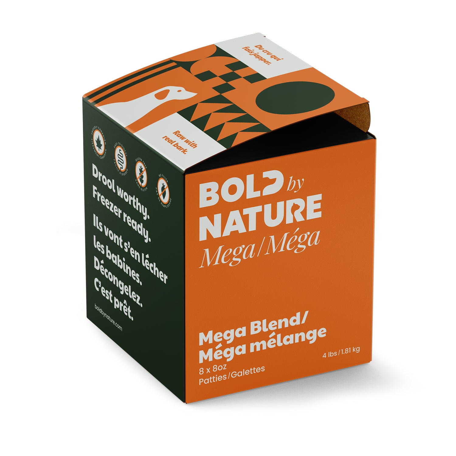 Bold by Nature (Mega Dog) - Mega Blend - Frozen Product