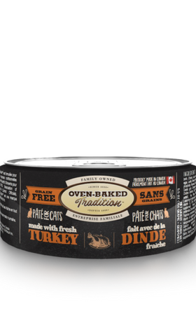 Oven-Baked Tradition - Grain Free Turkey Pate for Cats